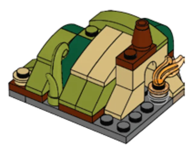 LEGO 911614-1 Yoda's Hut