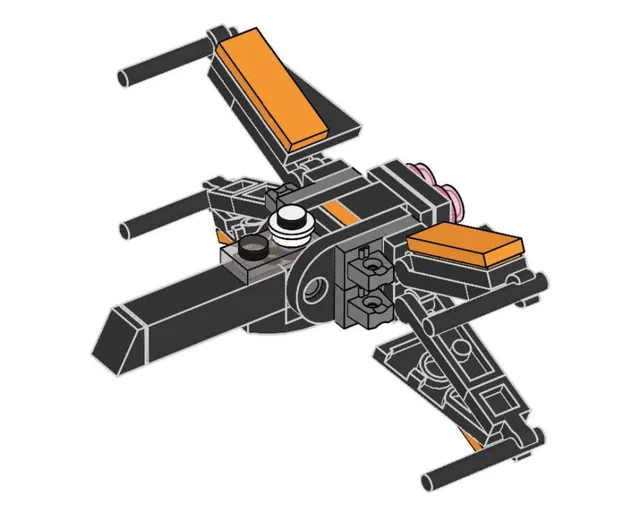 LEGO 911841-1 Poe Dameron's X-Wing