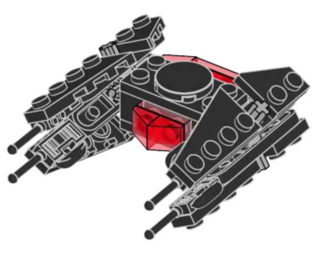 LEGO 911954-1 Kylo Ren's TIE Silencer