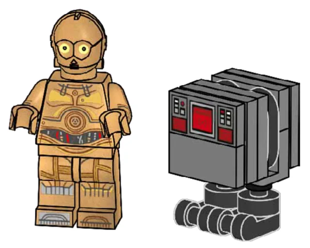 LEGO 912310-1 C-3PO and Gonk Droid