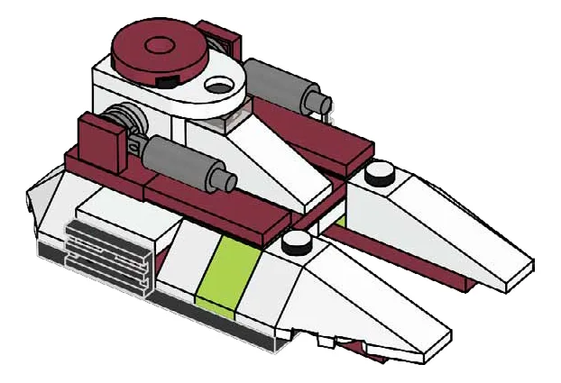 LEGO 912313-1 Republic Fighter Tank