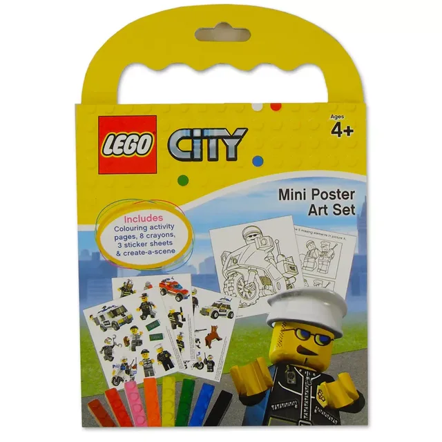 LEGO 9344914002844-1 City Mini Poster Art Set