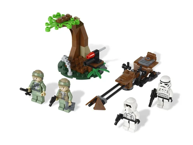LEGO 9489-1 Endor Rebel Trooper & Imperial Trooper Battle Pack