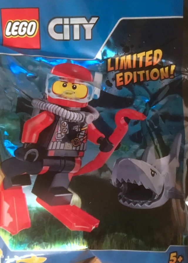 LEGO 951703-1 Diver and Shark