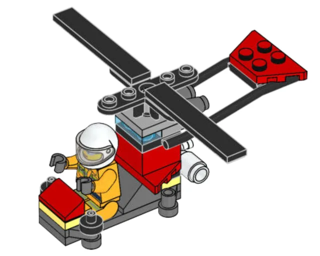 LEGO 951905-1 Gyrocopter