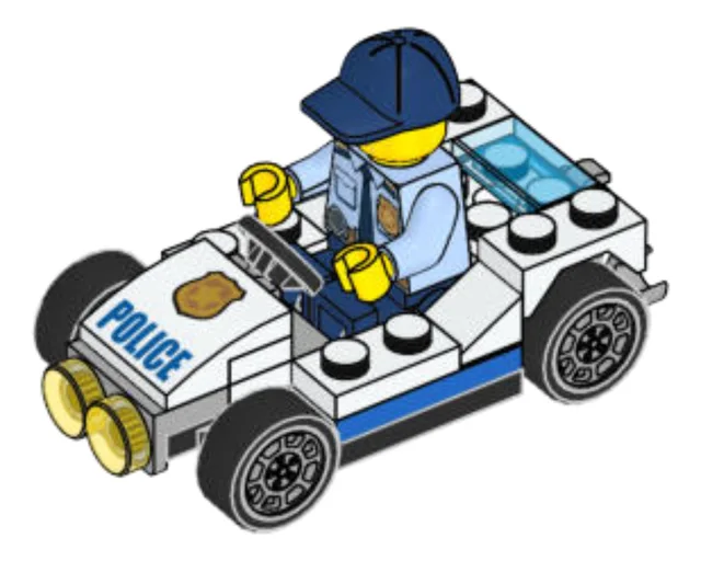 LEGO 951907-1 Police Buggy