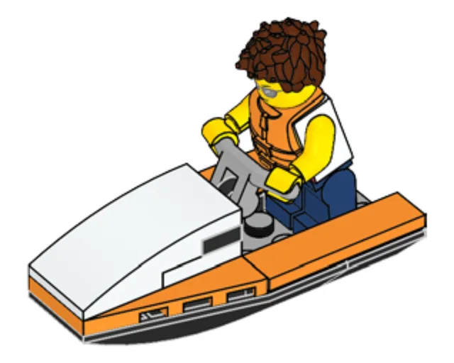 LEGO 952008-1 Jet-ski
