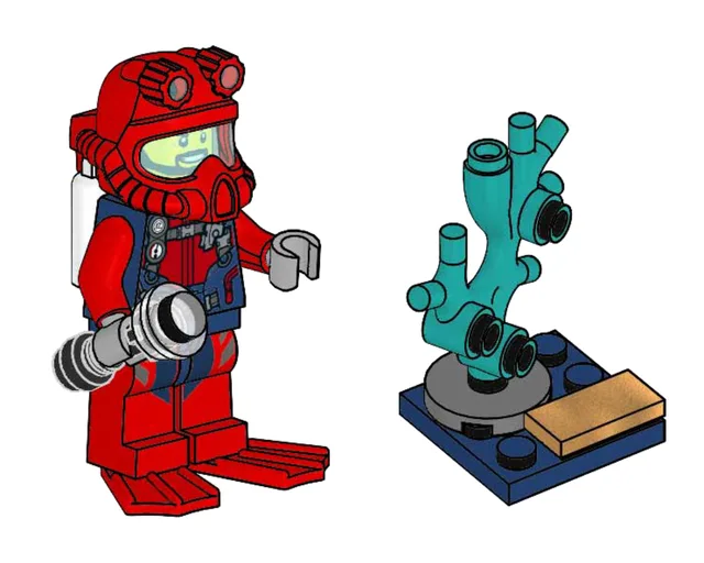 LEGO 952012-1 Scuba Diver