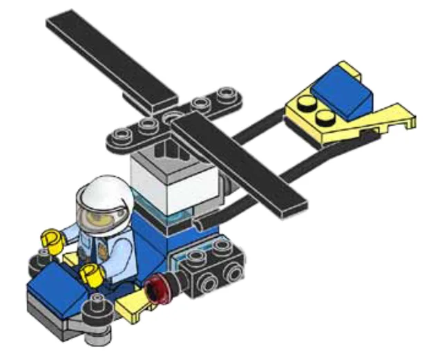 LEGO 952101-1 Policeman and Helicopter