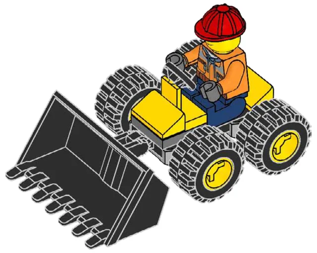 LEGO 952102-1 Builder with Epic Digger