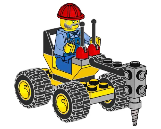 LEGO 952202-1 Pete's Precise's Drill