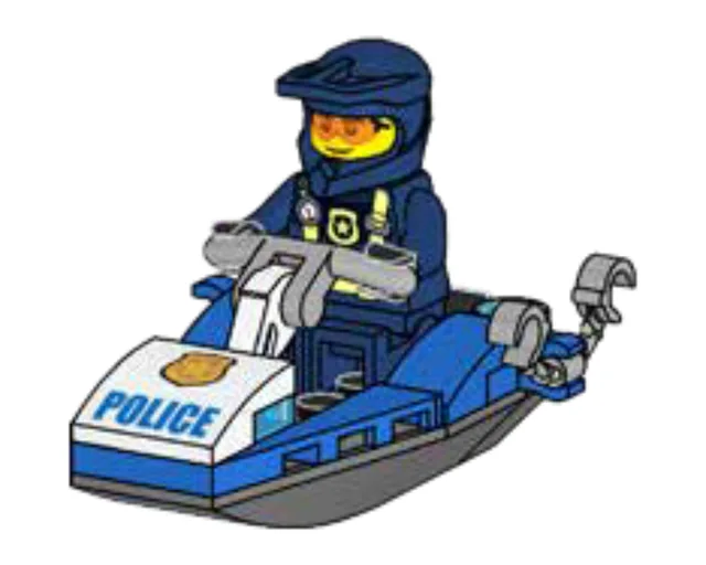 LEGO 952207-1 Water Police Water Scooter