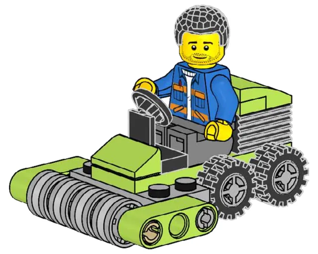 LEGO 952303-1 Lawn mower