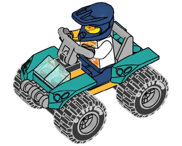 LEGO 952308-1 Stunt-Quad