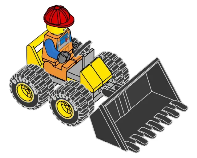 LEGO 952310-1 Wheel Loader