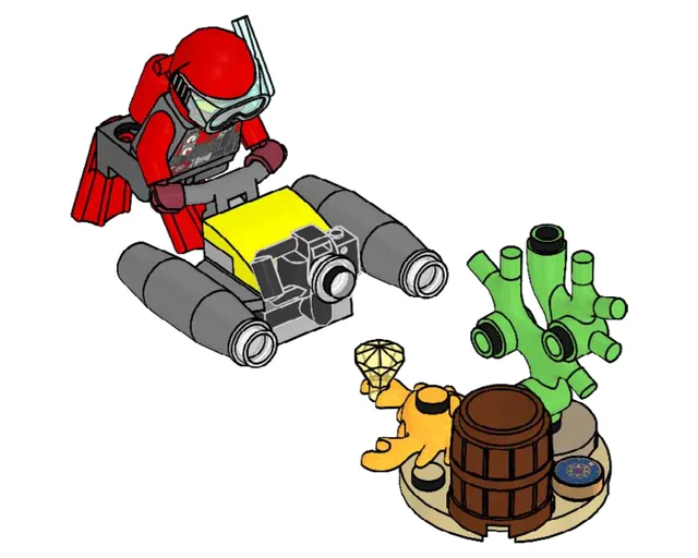 LEGO 952311-1 Deep Sea Diver