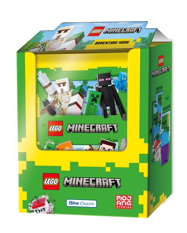 LEGO 977303527791450001-1 Minecraft Sticker Collection: Adventure Mode - Sealed Box (36 Packs)