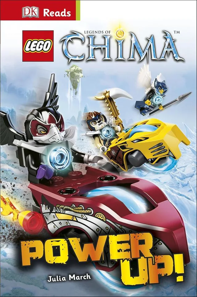 LEGO 9780241185551-1 DK Readers Level 2: Legends of Chima: Power Up