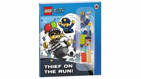 LEGO 9780241196403-1 City: Thief on the Run!