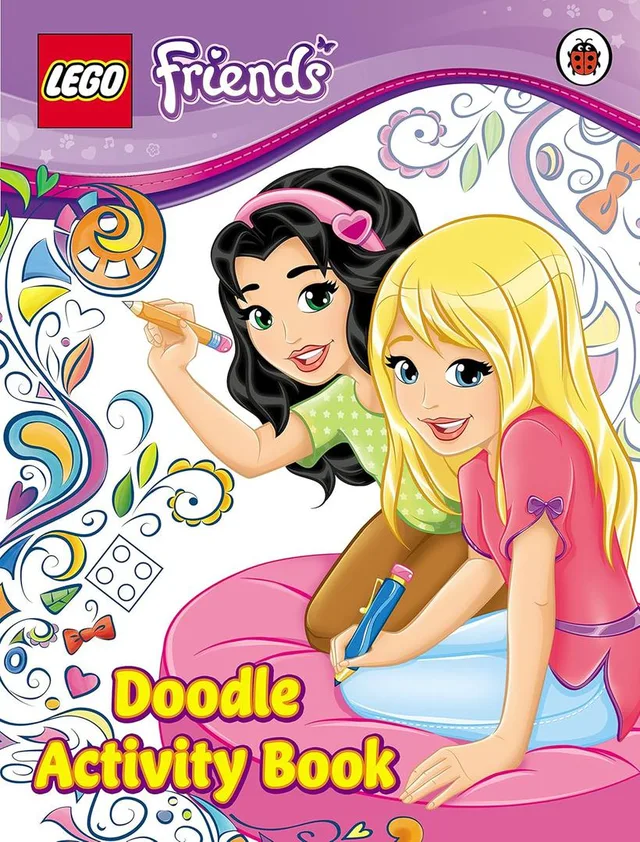 LEGO 9780241196861-1 Friends: Doodle Activity Book