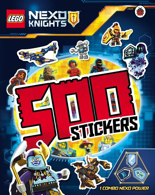 LEGO 9780241295038-1 Nexo Knights: 500 Stickers