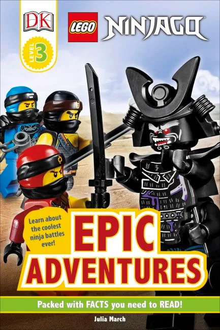 LEGO 9780241375976-1 DK Readers Level 3: Ninjago: Epic Adventures