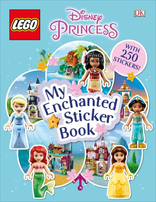 LEGO 9780241408889-1 Disney Princess: My Enchanted Sticker Book