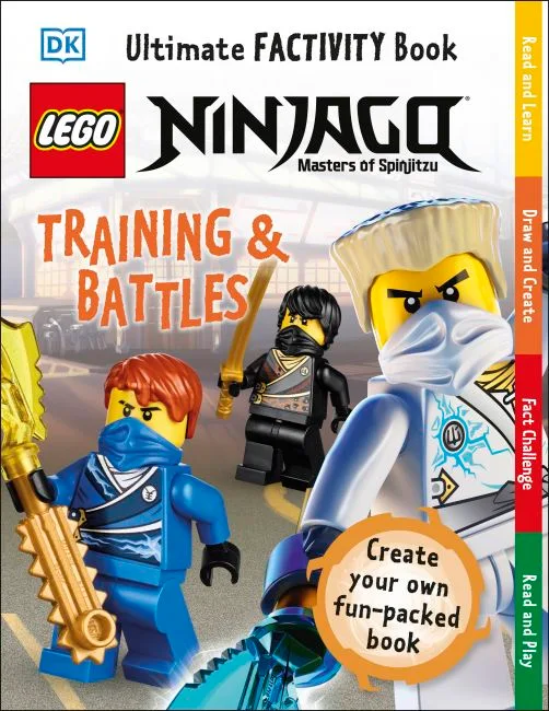 LEGO 9780241482148-1 Ninjago: Training and Battles: Ultimate Factivity Book