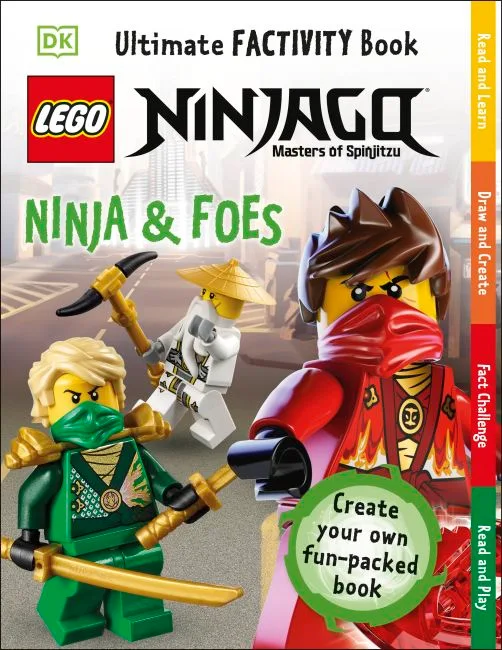 LEGO 9780241483527-1 Ninjago: Ninja & Foes: Ultimate Factivity Book