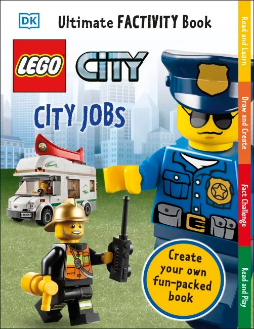 LEGO 9780241483831-1 City: City Jobs: Ultimate Factivity Book