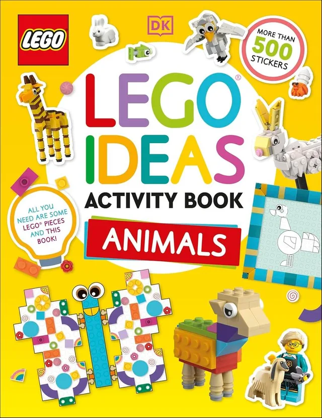 LEGO 9780241727416-1 LEGO Ideas Activity Book: Animals