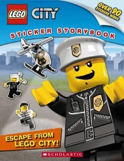 LEGO 9780545280952-1 City: Escape from LEGO City: Sticker Storybook
