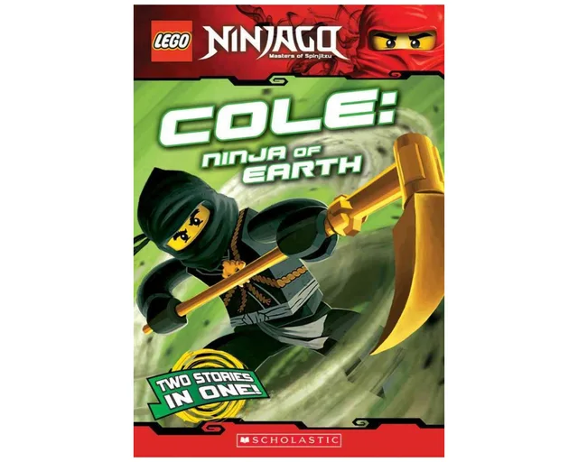 LEGO 9780545369930-1 Ninjago: Cole: Ninja of Earth