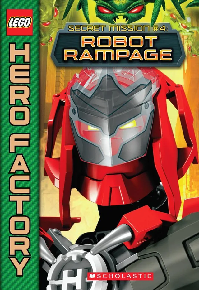LEGO 9780545476720-1 Hero Factory: Secret Mission #4: Robot Rampage