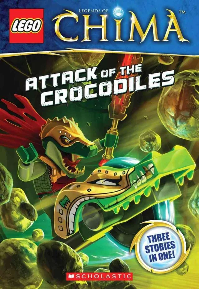 LEGO 9780545516495-1 Legends of Chima: Attack of the Crocodiles