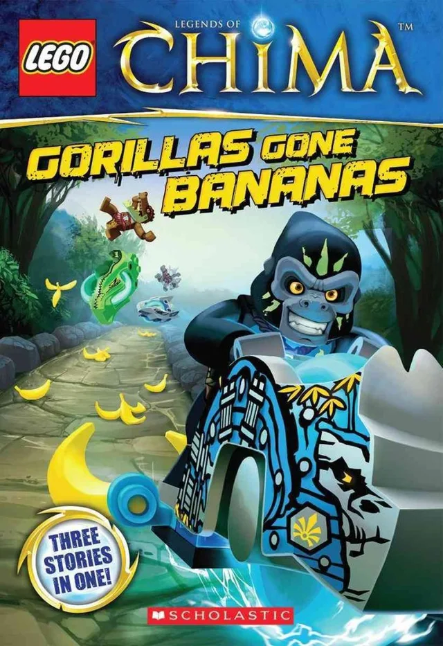 LEGO 9780545517522-1 Legends of Chima: Gorillas Gone Bananas