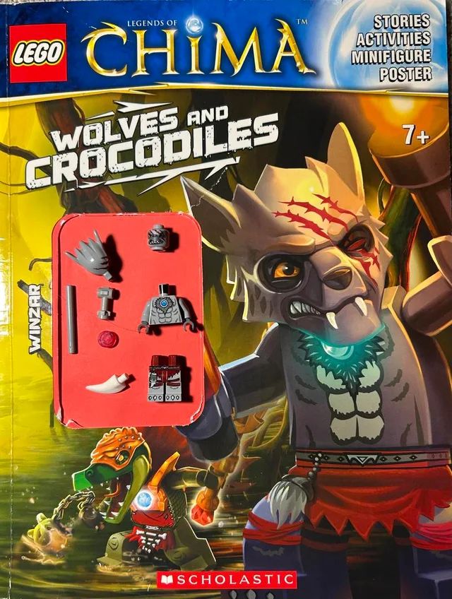 LEGO 9780545570039-1 Legends of Chima: Wolves and Crocodiles