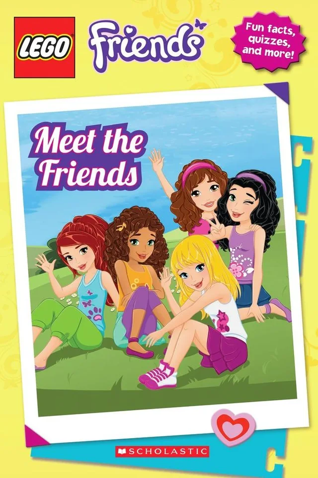 LEGO 9780545599436-1 Friends: Meet the Friends