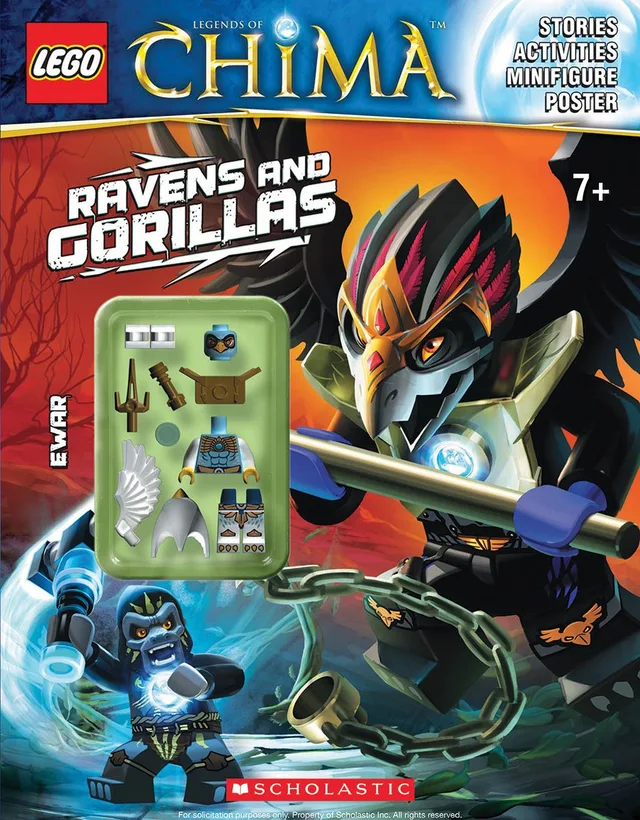 LEGO 9780545645270-1 Legend of Chima: Ravens and Gorillas