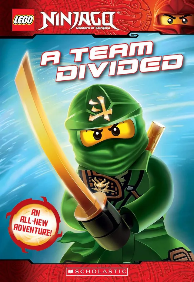 LEGO 9780545746403-1 Ninjago: A Team Divided