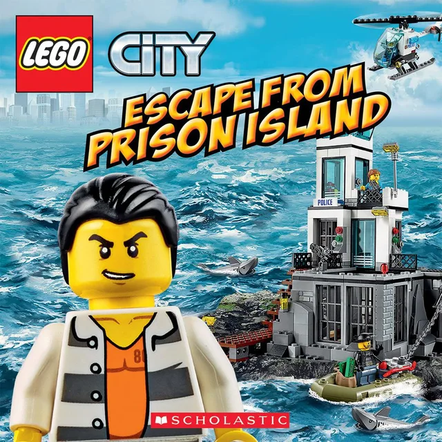 LEGO 9780545913867-1 City: Escape From Prison Island