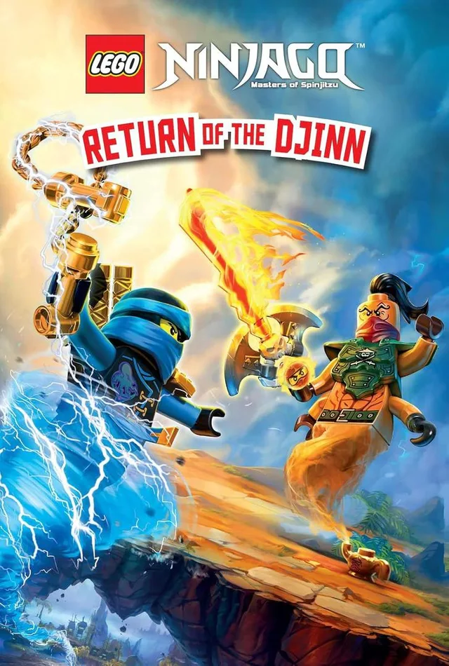 LEGO 9780545925532-1 Ninjago: Return of the Djinn