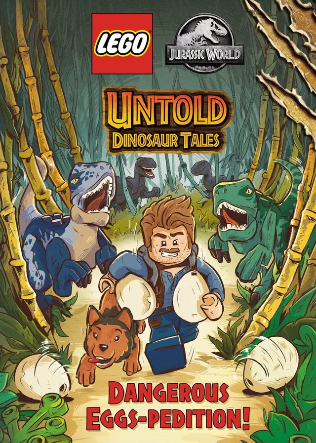 LEGO 9780593482988-1 Jurassic World: Untold Dinosaur Tales: Dangerous Eggs-Pedition