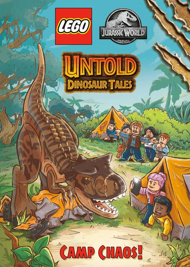 LEGO 9780593568811-1 Jurassic World: Untold Dinosaur Tales: Camp Chaos
