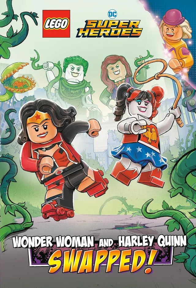 LEGO 9780593570937-1 DC Comics Super Heroes: Wonder Woman and Harley Quinn Swapped!