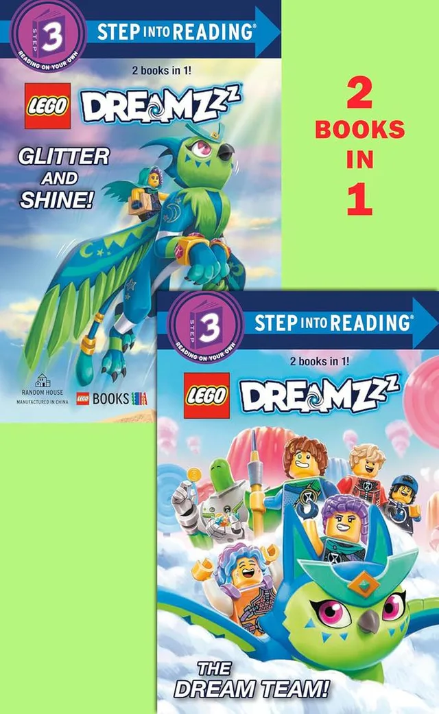 LEGO 9780593896600-1 Dreamzzz: The Dream Team!/Glitter and Shine!