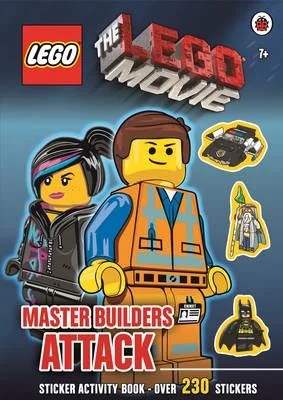 LEGO 9780723291091-1 The LEGO Movie: Master Builders Attack Sticker Activity Book