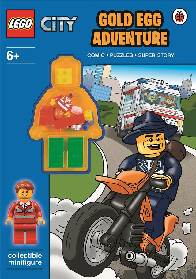 LEGO 9780723291251-1 City: Gold Egg Adventure