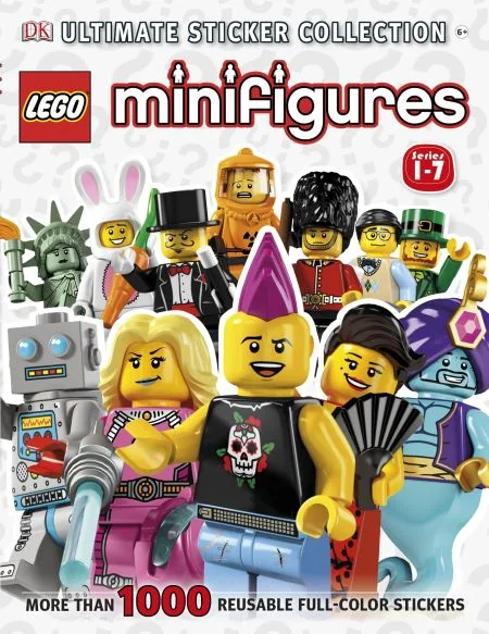 LEGO 9780756692513-1 Minifigures: Ultimate Sticker Collection: Series 1-7