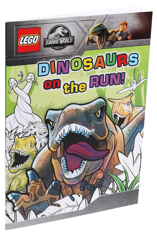 LEGO 9780794445218-1 Jurassic World: Dinosaurs on the Run!